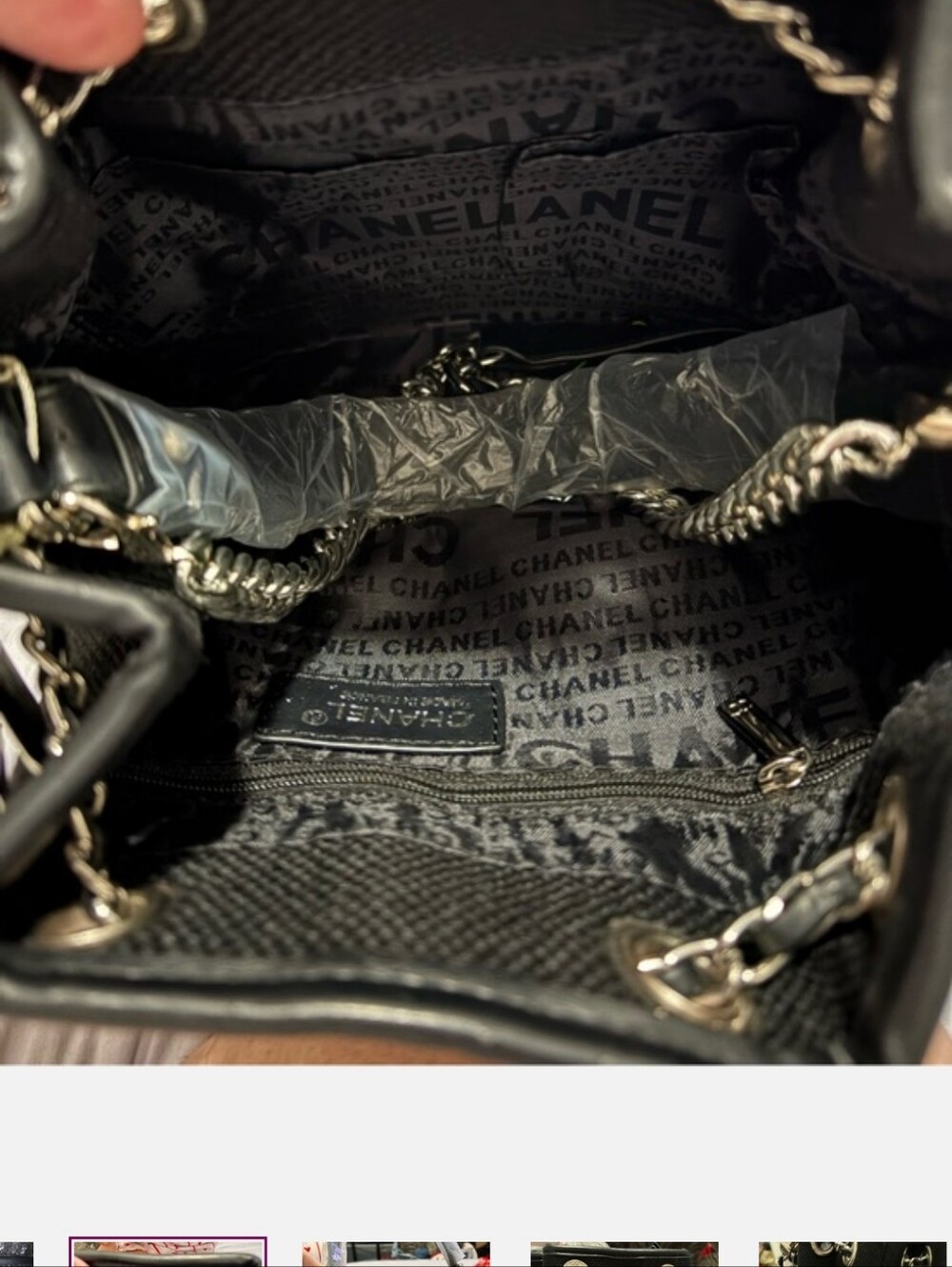 Canvas Crossbody Bucket Bag - Picture 4 of 12